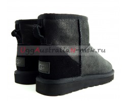 UGG CLASSIC MINI BOMBER NEW BLACK