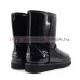 UGG & JIMMY CHOO CLASSIC PATENT II BLACK