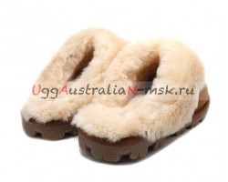 UGG SLIPPER COQUETTE CHESTNUT