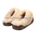 UGG SLIPPER COQUETTE CHESTNUT