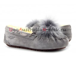 UGG DAKOTA POM POM GREY