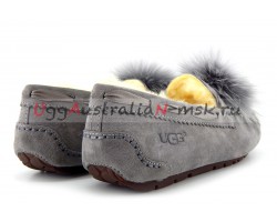 UGG DAKOTA POM POM GREY