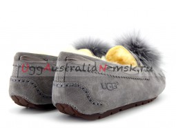 UGG DAKOTA POM POM GREY