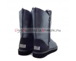 UGG CLASSIC SHORT GLITTER COWBOY BLACK