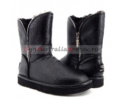 UGG & JIMMY CHOO GRANULAR SKIN BLACK