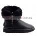 UGG & JIMMY CHOO GRANULAR SKIN BLACK