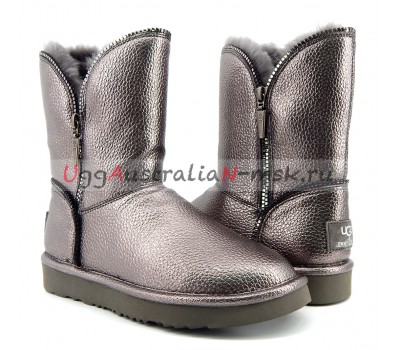 UGG & JIMMY CHOO GRANULAR SKIN GREY