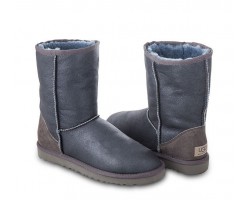 UGG KIDS METALLIC GREY