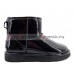 UGG & JIMMY CHOO MINI PATENT II BLACK