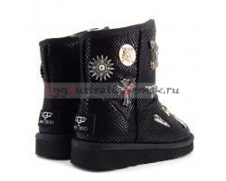 UGG & JIMMY CHOO MULTISIGN BLACK