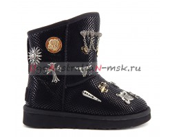 UGG & JIMMY CHOO MULTISIGN BLACK