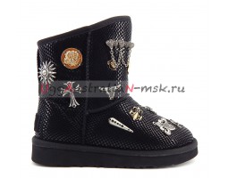 UGG & JIMMY CHOO MULTISIGN BLACK