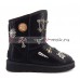 UGG & JIMMY CHOO MULTISIGN BLACK