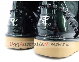 UGG & JIMMY CHOO MINI SPIKES GREEN