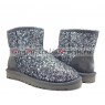 UGG CLASSIC MINI STARDUST GREY