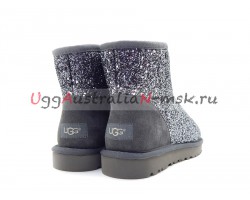 UGG CLASSIC MINI STARDUST GREY