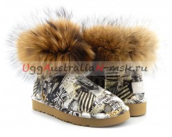 UGG & JIMMY CHOO TRAVEL FOX GREY