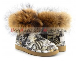 UGG & JIMMY CHOO TRAVEL FOX GREY