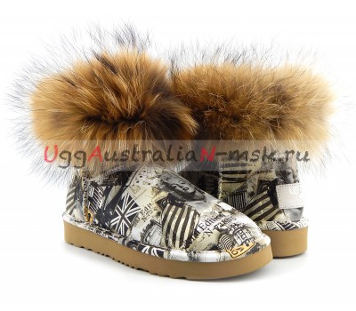 UGG & JIMMY CHOO TRAVEL FOX GREY