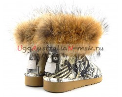 UGG & JIMMY CHOO TRAVEL FOX GREY