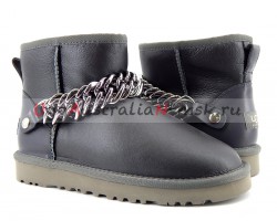 UGG WOMEN MINI ZANOTTI METALLIC GREY