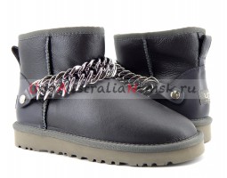 UGG WOMEN MINI ZANOTTI METALLIC GREY