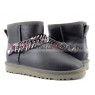 UGG WOMEN MINI ZANOTTI METALLIC GREY