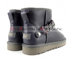 UGG WOMEN MINI ZANOTTI METALLIC GREY