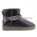 UGG WOMEN MINI ZANOTTI METALLIC GREY