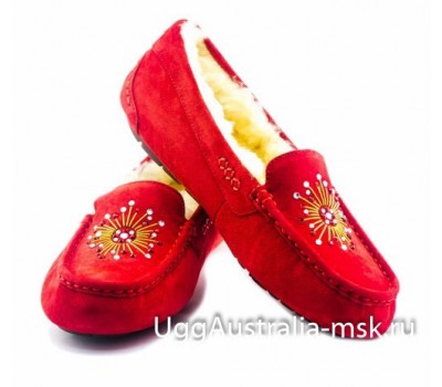 UGG ANSLEY FIREWORK RED