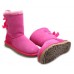 UGG BAILEY BOW DARK PINK