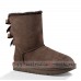 UGG BAILEY BOW II CHOCOLATE