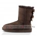 UGG BAILEY BOW II CHOCOLATE