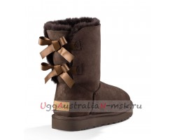 UGG BAILEY BOW II CHOCOLATE