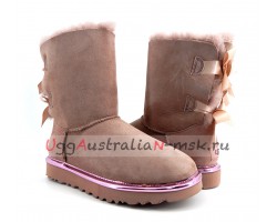 UGG BAILEY BOW II METALLIC DUSK