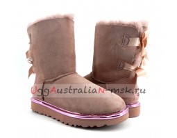 UGG BAILEY BOW II METALLIC DUSK