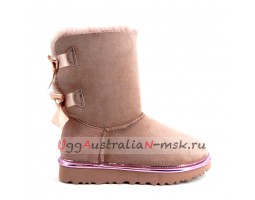 UGG BAILEY BOW II METALLIC DUSK