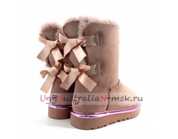 UGG BAILEY BOW II METALLIC DUSK