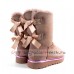 UGG BAILEY BOW II METALLIC DUSK