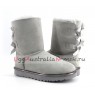 UGG BAILEY BOW II METALLIC GEYSER