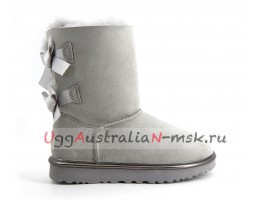 UGG BAILEY BOW II METALLIC GEYSER