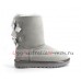 UGG BAILEY BOW II METALLIC GEYSER