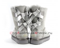 UGG BAILEY BOW II METALLIC GEYSER