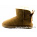 UGG BAILEY BOW MEDALLION CHESTNUT