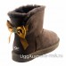 UGG BAILEY BOW MEDALLION CHOCOLATE