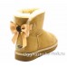 UGG BAILEY BOW MEDALLION SAND