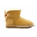 UGG BAILEY BOW MEDALLION SAND