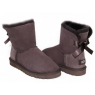 UGG BAILEY BOW MINI CHOCOLATE