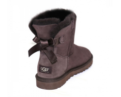 UGG BAILEY BOW MINI CHOCOLATE