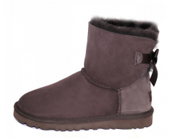 UGG BAILEY BOW MINI CHOCOLATE